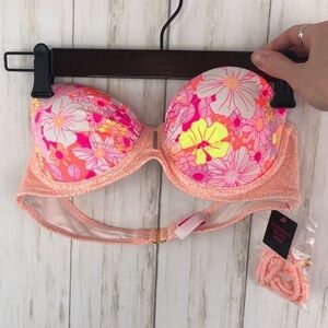 Victoria Secret Bandeau Bikini top 34 B NWT